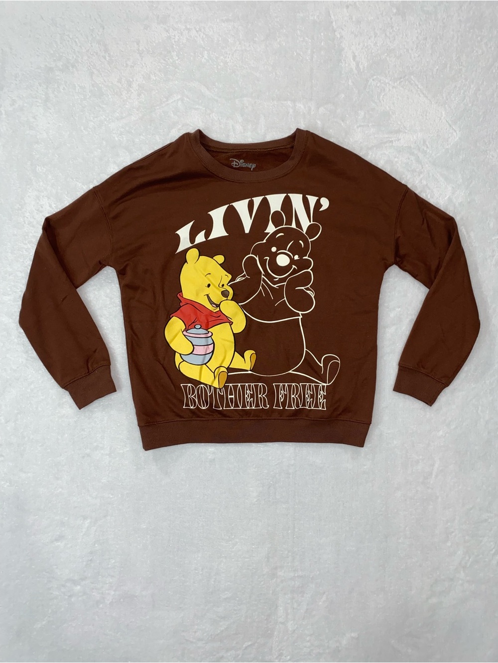 Winnie the Pooh ‘Livin’ Bother Free’ Crewneck - XS